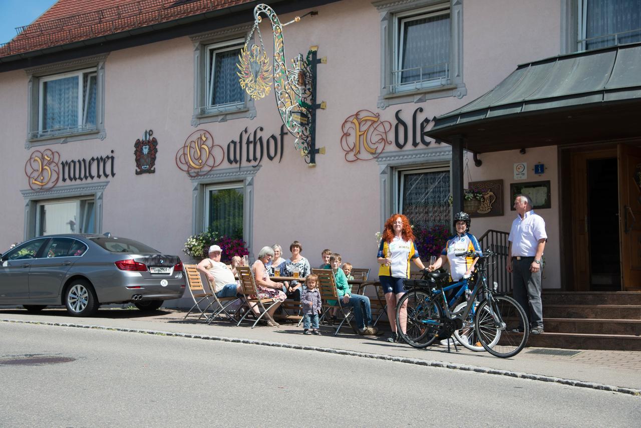 Brauereigasthof Adler Herbertingen Exterior foto